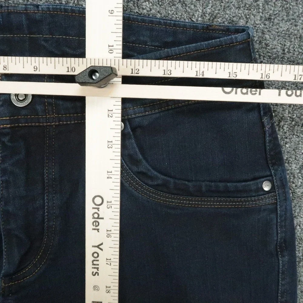 Kuhl Jeans Mens 32x34 Blue Disruptr Straight 5 Pocket Stretch Dark Wash Hiking